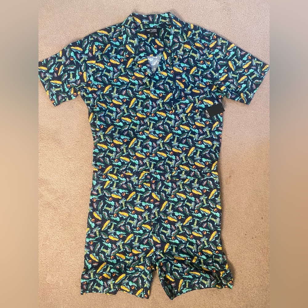 NWT Mr. Turk Teller Romper - Size L